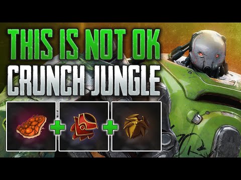 MY HIGHEST DAMAGE GAME YET! Crunch Jungle Gameplay (Predecessor)