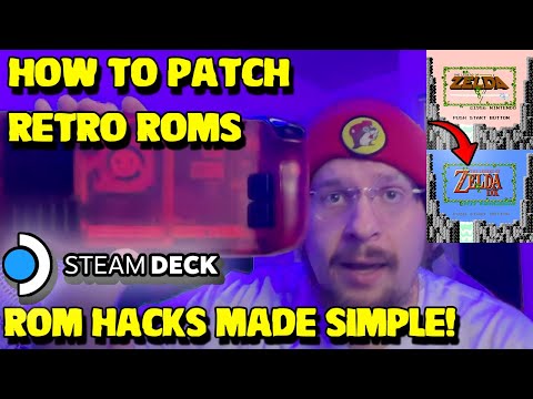 SteamDeck ROMHack Patching: So Easy Your Grandma Could Do It | How To Use .IPS Patches EASY & QUICK!
