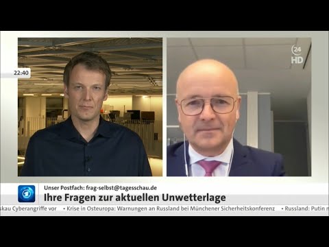 Tagesschau24-Sondersendung zu Orkan „Zeynep“ (18.02.2022, 22:35 Uhr)