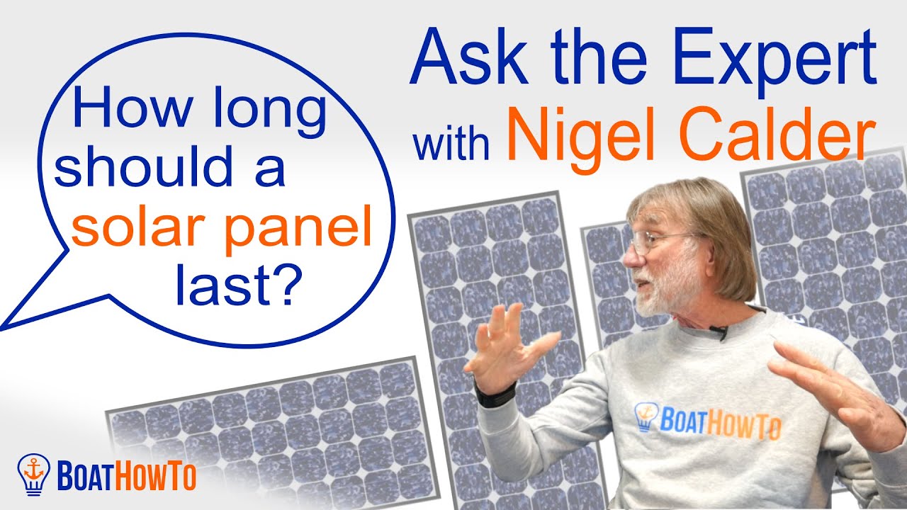 SOLAR PANEL LIFE EXPECTANCY - Dropped output after 6 years? | Ask The Expert with NIGEL CALDER