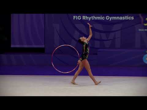 MOYA Valentina (MEX) - 2023 Rhythmic Junior Worlds Qualifications HO Individual