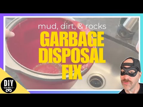 🔥 Garbage Disposal Repair➔ My Wife Cleaned a Mop with Dirt, Mud, & Rocks in Our Kitchen Sink!