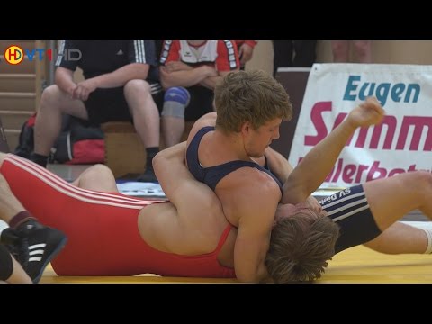 Ringen Mannschaftsturnier Klaus 2015: Hörbranz (Ratz) vs. Dürbheim (Mattes) 75kg (GR)