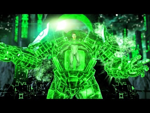 Injustice 2 Green Lantern Super Move on All Characters 4k UHD 2160p Video