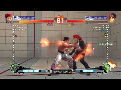 isesuto (Viper) vs sontyotu (Fei Long) - SSF4 AE