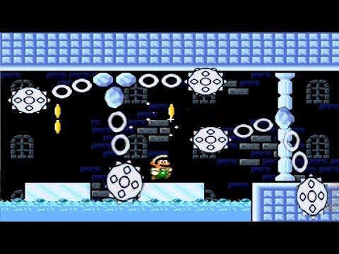 New Super Mario World: The Best Mario Christmas - WORLD 4: Ice Cueva Part 2