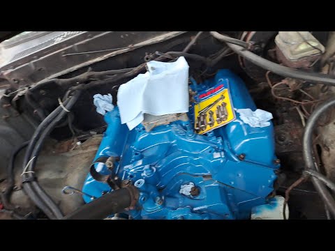 1977 F150 351M/400 HEADS & CAM SWAP FIRST START & IDLE