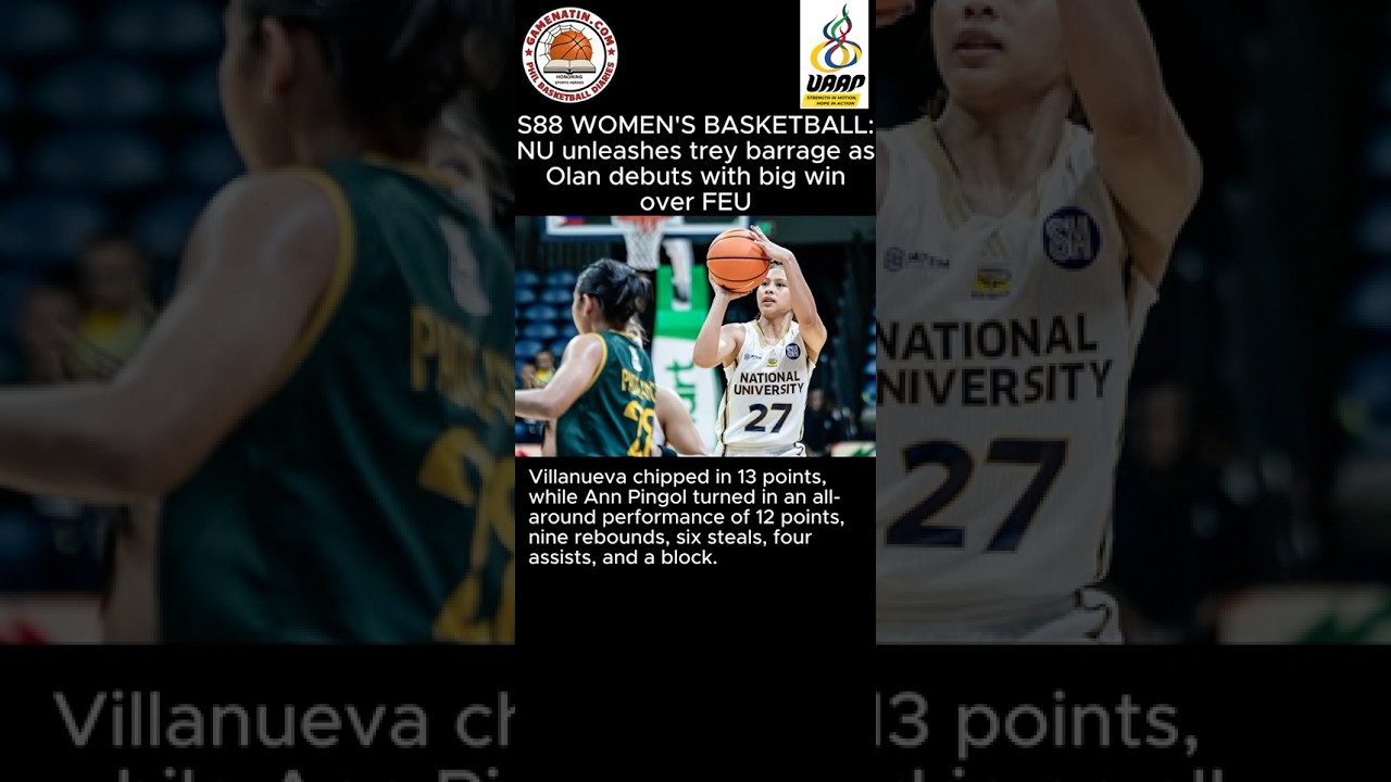 UAAP Women's Basketball: Barrage of 3s lifts NU over FEU in women's basketball
