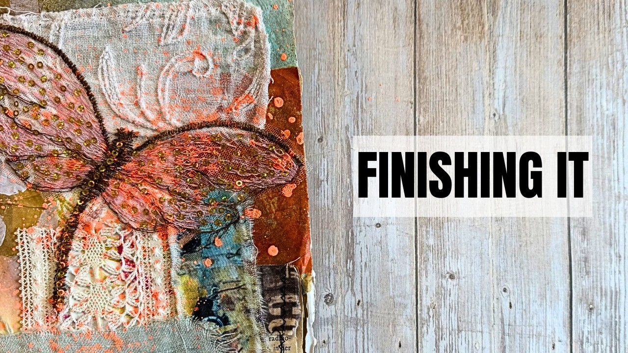 Finishing a Real Junk Journal from Packaging/Pt. 2