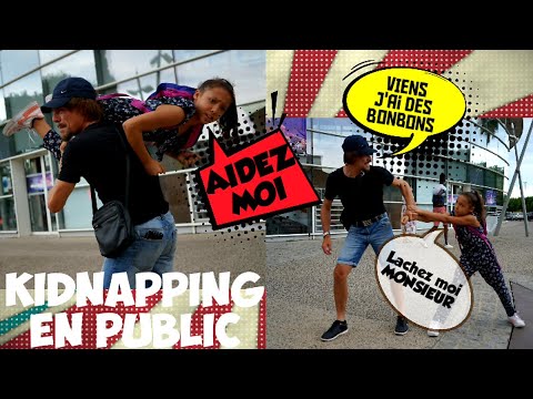 Kidnapper une petite fille de 10 ans  en public [EXPERIENCE SOCIALE]