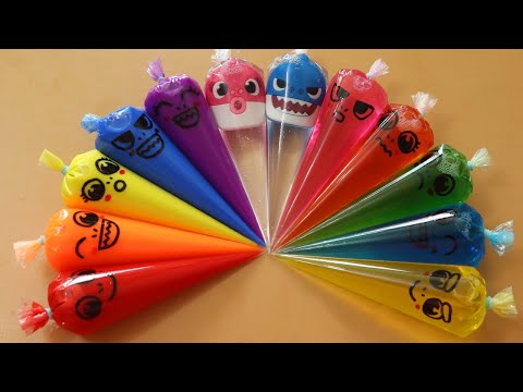 Making Slime with Piping Bags! Most Satisfying Slime Video★ASMR★#ASMR #PipingBags