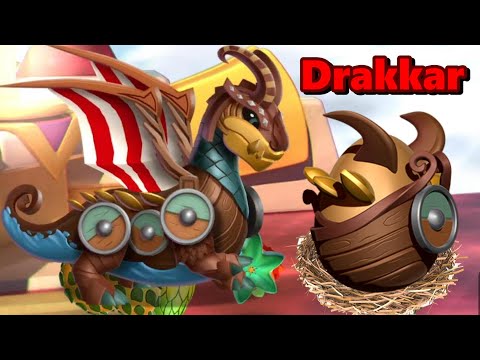 Legendary DRAKKAR DRAGON Hatching + Divine Castle Event Preparation! - DML #1733