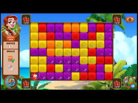 Lost Island Blast Adventure Level 743 - NO BOOSTERS 🏝️ | SKILLGAMING ✔️