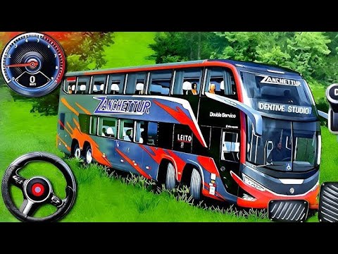 Offroad Uphill Bus Driving - Real Coach Bus Simulator 3D - Android Gameplay #1