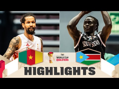 Cameroon 🇨🇲 v South Sudan 🇸🇸 | Highlights | FIBA Basketball World Cup 2027 African Qualifiers