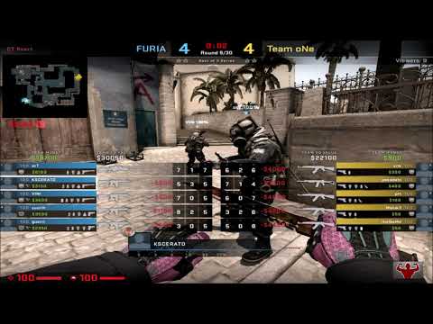 CSGO POV KSCERATO  (FURIA)(33-20) vs TeamOne / mirage / ESL Pro League Season 14
