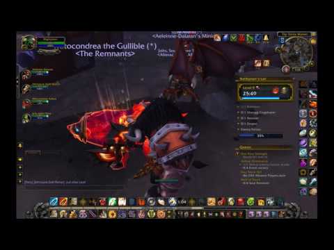 WoW Legion PvP Gameplay Patch 7.2.5 - Mythic +9 Neltharion's Lair Fast Run on Ret paladin
