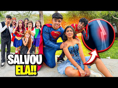 Lorena got hurt at the costume party and Estevão saved her!! 😱 *hide and seek*