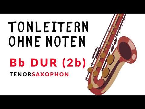 184 B Dur Tonleiter Tenorsaxophon - DailySax #184 Bb Dur