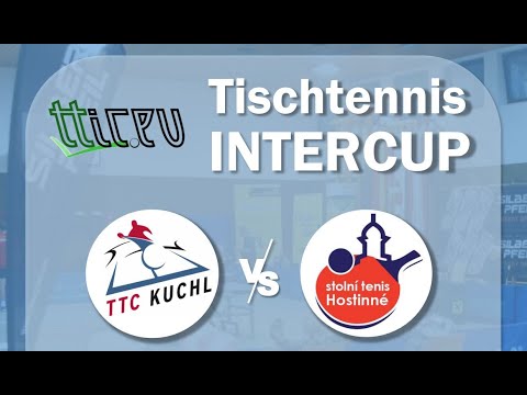 Tischtennis Intercup  / TTC Raiffeisen Kuchl vs. TJ Tatran KRPA Hostinné.