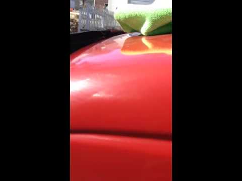 Applying Meguiars #26 Hi-Tech Yellow Wax by hand