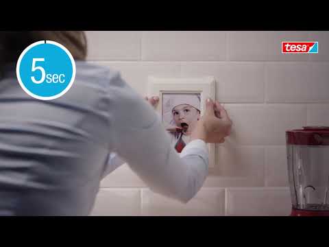 Tesa TESA 58000-00102-23 montavimo juostos ir etiketės Montavimo juosta video