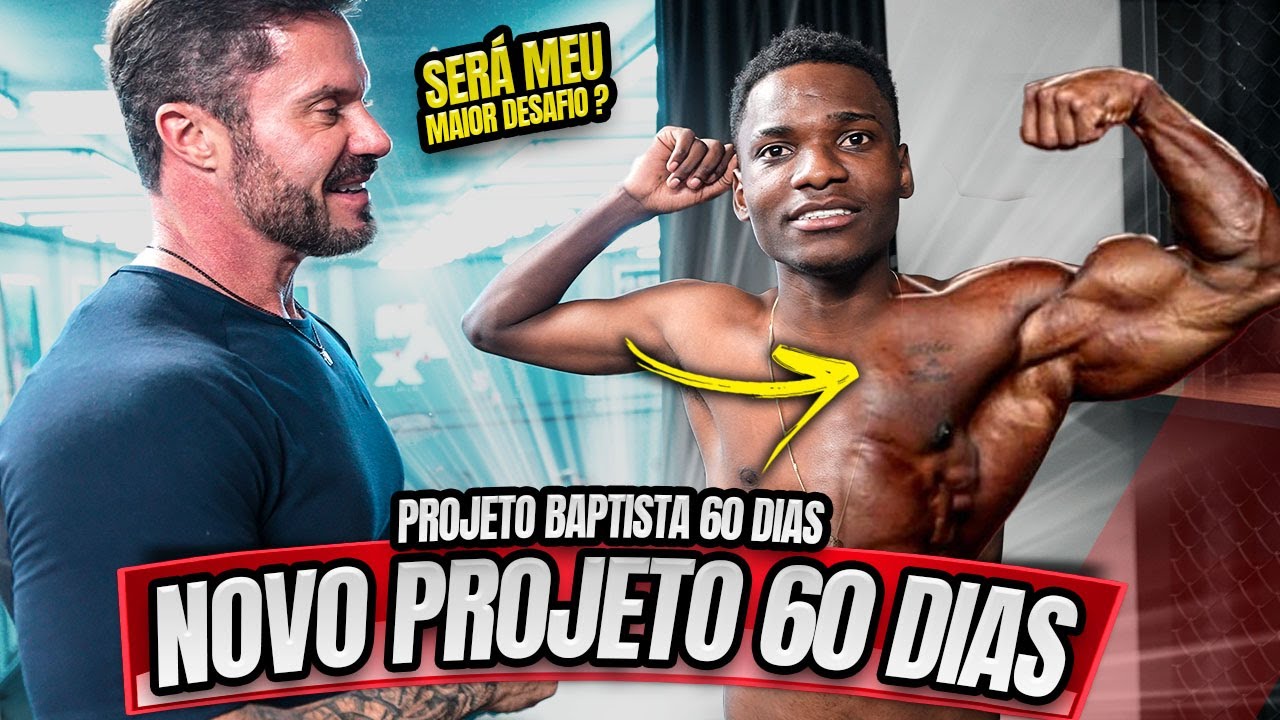 🚨NOVO PROJETO 60 DIAS - BAPTISTA DO FLOW ACEITOU O DESAFIO  #EP1