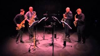 Henrik Strindberg - On a Single Subject performed by The Stockholm Saxohone Quartet