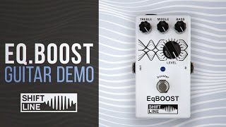 Video thumbnail for Shift Line Eq.Boost | guitar demo by bajjjan records