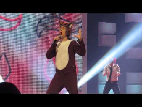 Ylvis performing What Does the Fox Say - Dec 7, 2013