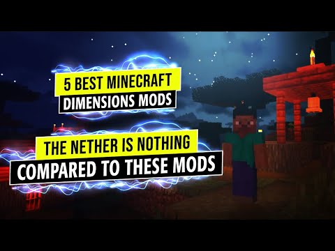 ⚔️ 5 Best Minecraft Dimensions Mods: Undead Lands, Magic Filled Realms, and More! ⚔️