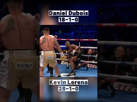 Daniel Dubois vs Kevin Lerena | Fast Fight #DanielDubois #KevinLerena #sports #boxing #ko