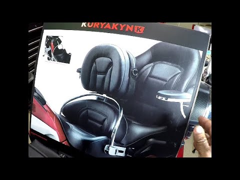 Kuryakyn Revolution installed Removed Utopia Backrest