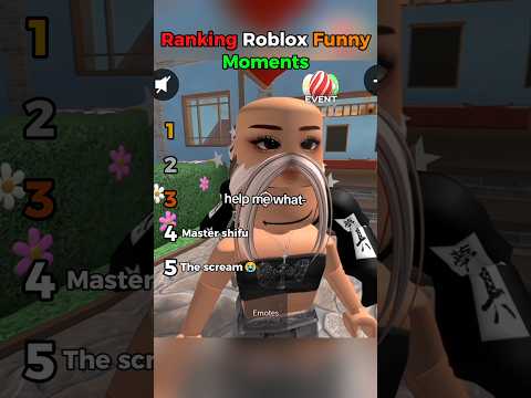 Ranking Roblox Funny Moments