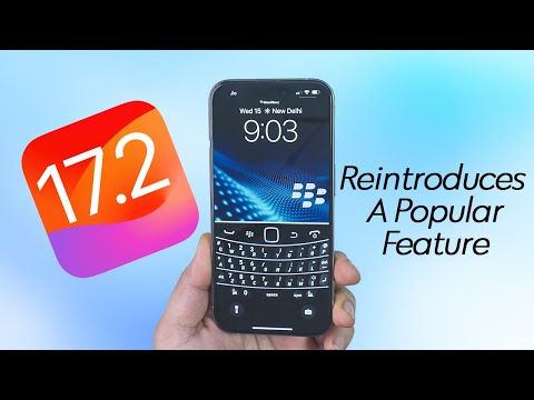 iOS 17.2 Beta 3 -  Long-Awaited Feature Makes a Comeback!