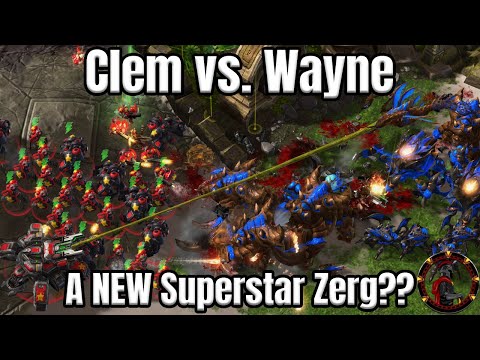 Clem vs Wayne - SC2 bo3 TvZ Wayne Steps Up in the Kung Fu Cup