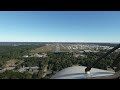 Landing in Sanford Florida | KSFB (SFB) | Orlando Sanford International Airport #landingvideo #fs20