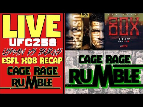 UFC 4 LIVE - UFC 258 / ESFL 80X / CAGE RAGE RUMBLE