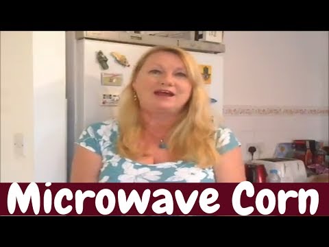 Microwave corn on The Cob without the Husk super simple