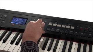 Video thumbnail for Roland RD 700NX Digital Piano Synthesizer Capabilities by Musician's Friend