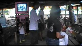 my brother can't stop dancing!!! hahaha.....