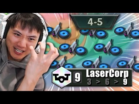 The FASTEST 9 Laser Corp Drone Army Ever