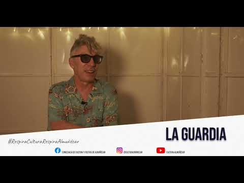 Entrevista a Manuel España de la Guardia antes de su actuación en la caseta municipal de Almuñécar