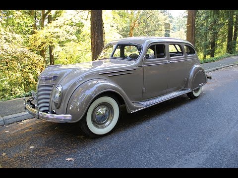 1937 Chrysler Airflow. Charvet Classic Cars