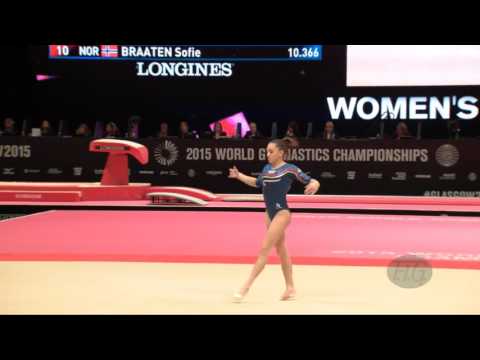 IORDACHE Larisa Andreea (ROU) - 2015 Artistic Worlds - Qualifications Floor Exercise