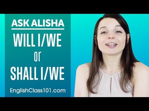 Will vs Shall | Future Simple Tense - Basic English Grammar