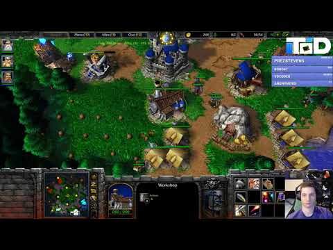 Warcraft III 2v2 #36 - ToD & Lucifer vs Orc & NightElf