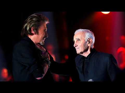 Johnny Hallyday & Charles Aznavour - Il faut savoir (+ Paroles) (yanjerdu26)