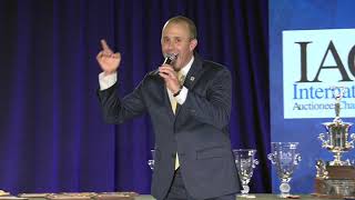Nick Bennett, CAI, AMM, BAS, 2021 International Auctioneer Championship Final
