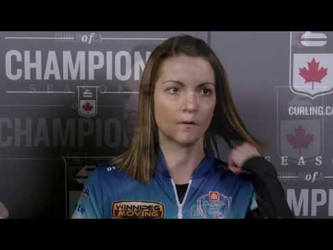 2016 Home Hardware Canada Cup - Media Scrum - Draw 9